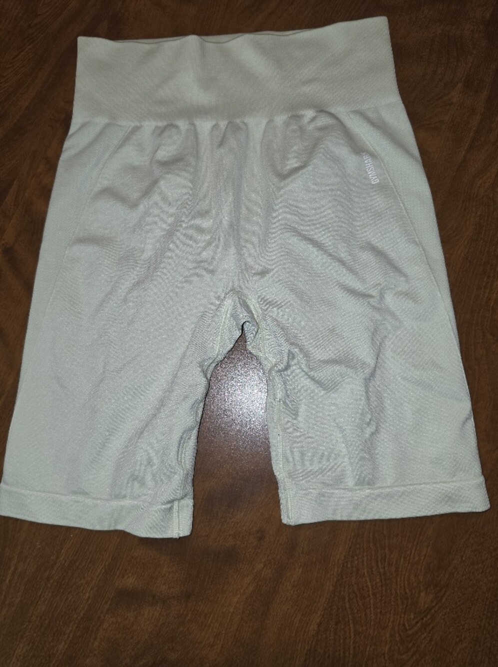 Gymshark Light Sage Green Biker Shorts